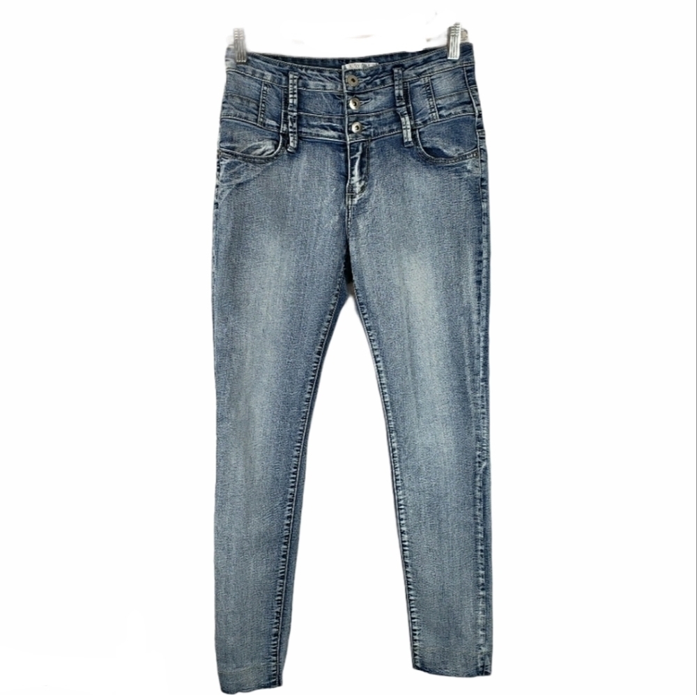 K.Jordan High Waist Stretch Skinny Jeans S… - Picture 2 of 10